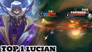 Wild Rift Lucian - Top 1 Lucian Gamepla Rank MASTER