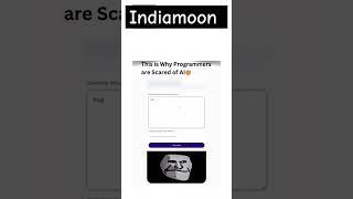why programmer scared of Al #programming #ai #coding #codingtricks #indiamoon #codingtips