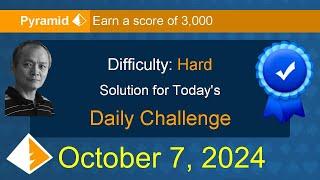 Microsoft Solitaire Collection: Pyramid - Hard - October 7, 2024