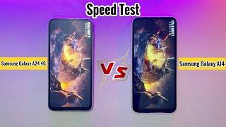 Samsung Galaxy A24 4G VS Samsung Galaxy A14 Performance Test & Comparison