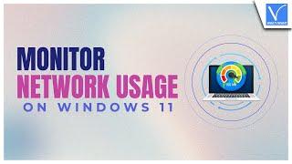 How to monitor network usage on windows 10 without any third party software