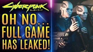 Cyberpunk 2077 News - Huge News Update! Full Game Leaks, Total Hours Played Revealed and More!