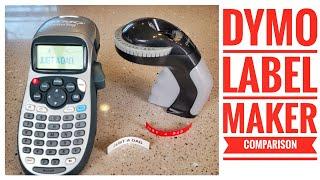 DYMO Label Maker Comparison  NEW Printer LetraTag vs OLD Embossing 3D Label