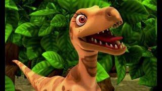 Поезд динозавров Лесли Лесотозавр Мультфильм про динозавров