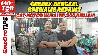 Grebek Bengkel Spesialis Cat Motor JK Motoworks | Gridoto Tips