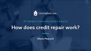 How does credit repair work?