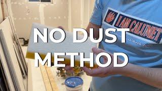 Drywall Sanding - Dust Free Method!