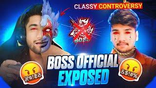BOSS OFFICIAL EXPOSED !! THE END OF BOSS OFFICIAL !! 