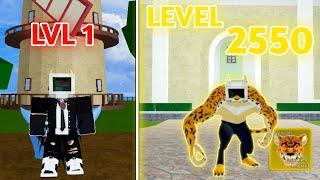 Noob To Pro With Leopard In Blox Fruits | #roblox #bloxfruit