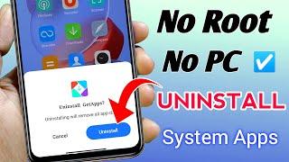 Uninstall System Apps MIUI 12.5 || How To Uninstall System Apps in Mi ||