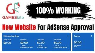 Get Unlimited AdSense Approval | 100% Working New Website