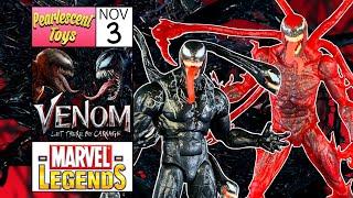 Marvel Legends Movie VENOM and CARNAGE Review