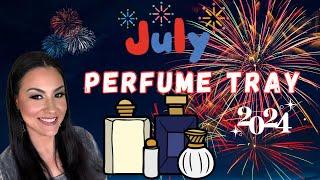 July Perfume Tray 2024 | Perfume collection