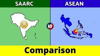 SAARC vs ASEAN | ASEAN vs SAARC | SAARC | ASEAN | Comparison | Data Duck