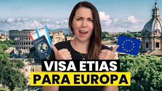 Visa ETIAS para Europa: mira esto antes de viajar!