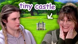 we made a tiny house but its a CASTLE