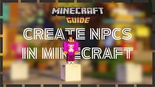 Minecraft Plugin Tutorial: Setting up NPCS [zNPCS Plugin]