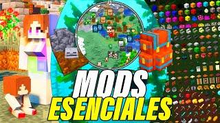 PACK DE MODS ESENCIALES 1.19.3 - 1.19.2 | Mini mapa, Mochilas, Animales y Mas para Minecraft
