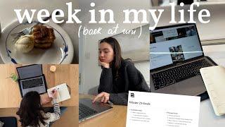 week in my life back at uni (productive vlog)