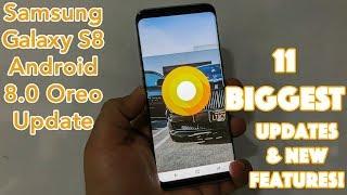 11 NEW FEATURES & CHANGES - 8.0 Oreo Update - Samsung Galaxy S8