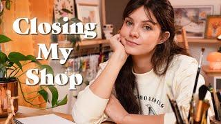 Studio Diaries: Failed Market & Closing Shop