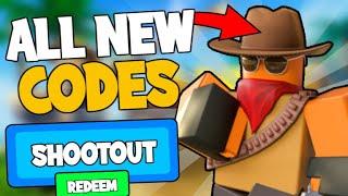 ALL SHOOT OUT CODES! (March 2021) | ROBLOX Codes *SECRET/WORKING*