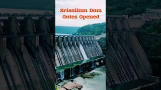 Srisailam Dam gates opened #waterfall #water #viralvideo #viralshort #viralreels