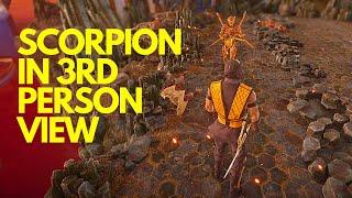 All Scorpion's Brutalities+Gameplay in 3rd Person View