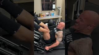 The Rock's Uncut Leg Day Workout | | WrestleMania Training Camp