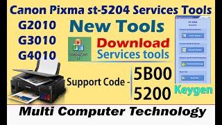 CANON PIXMA G2010 5B00 , G3010, 4010 Error P08 Reset, Error P07 Reset Canon st 5204 resetter tools