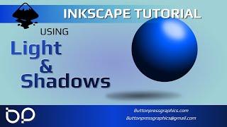 Using LIGHT & SHADOWS In INKSCAPE