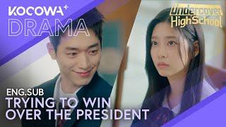 Seo Kang Jun's Awkward Attempt At Charming Kim Min Ju Fails | Undercover High School EP5 | KOCOWA+