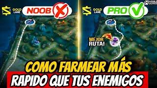 COMO FARMEAR Y GANKEAR COMO PRO?| GUIA 2024!| MOBILE LEGENDS ESPAÑOL