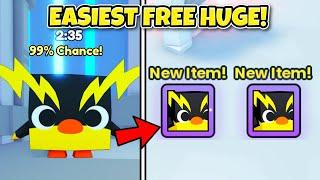 How To Get the New EASIEST FREE HUGE Fast in Pet Simulator 99!