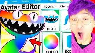 WE MADE ALL RAINBOW FRIENDS ROBLOX ACCOUNTS! (CYAN RAINBOW FRIEND, PINK, YELLOW, & MORE!)