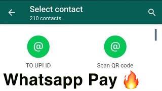 Whatsapp Pay Feature Launch in India, Whatsapp UPI in India, Send and Recieve Money With Whatsapp 