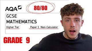 GCSE Maths AQA Paper 1 Higher in 20 Minutes! | How to get a Grade 9