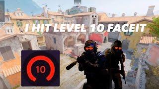 HITTING LEVEL 10 FACEIT IN JUST 1 YEAR SINCE STARTING (FACEIT DEMO)