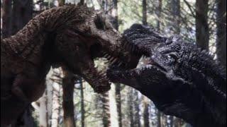 Dinosaur revolution - T-rex battle resound