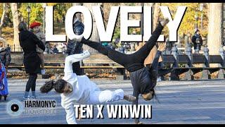 [KPOP IN PUBLIC NYC] TEN x WINWIN Choreography - lovely (Billie Eilish, Khalid) Dance Cover