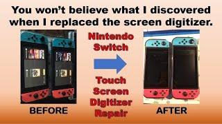 Replacing Nintendo Switch Touch Screen Digitizer - You won't believe what I discovered in the end!