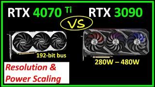 Is the RTX 4070 Ti faster than the RTX 3090 at 4k?