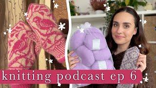 Knitting Podcast Ep. 6 | best piece i’ve ever knit, using up my yarn stash & more | Woozy By Céline