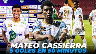 MATEO CASSIERRA, 5 GOLES EN 50 MINUTOS - AJMAT GROZNI VS ZENIT