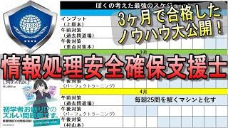 【3ヵ月で合格！】情報処理安全確保支援士の勉強ノウハウ大公開！【元エンジニアが語る】