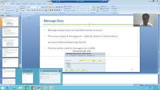 25 - ABAP Programming - Message Class Part1