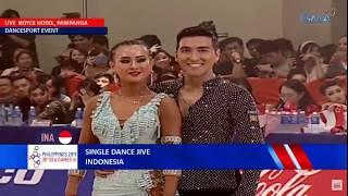 SEA Games 2019 - Dancesport  | Single Dance Jive - Indonesia - Albert & Tania