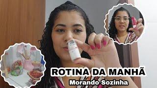 ROTINA DA MANHÃ: LANCHINHO PARA O TRABALHO, CAFÉ DA MANHÃ E COMPRINHA | MORANDO SOZINHA