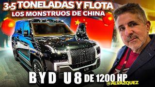 BYD Yangwang U8 Súper SUV CHINO de 1200 hp • 3.5 Toneladas y flota