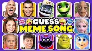 Guess The Meme Songs & Who’S SINGING? Inside out, King Ferran, Salish Matter, MrBeast, Diana,Tenge